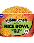 Maruchan Microwavable Mexican Rice Bowl Instant Spanish Rice 42 Oz 6 Count