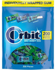 ORBIT Peppermint, Spearmint - 13.4 oz 200-Piece Bag