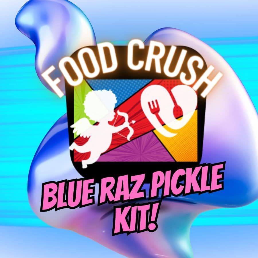 Blue Raspberry Pickle Kit With TakisMexican Candy Dulces Mexicano Gift Pouch with Takis Fruit Roll up gushers Lucas Gusano Chamoy Sauce and moreTiktok Trend Items by Food Crush