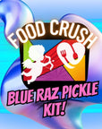 Blue Raspberry Pickle Kit With TakisMexican Candy Dulces Mexicano Gift Pouch with Takis Fruit Roll up gushers Lucas Gusano Chamoy Sauce and moreTiktok Trend Items by Food Crush