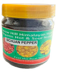 Authentic Nepali Timur Ko Chhop Szechuan Pepper Pickle Mixed Of Spices  Red Chilly Powder That Gives Natural Typical Nepali Flavor Sour Spicy Timur Ko Achar Pickles  100G By QT Shopping