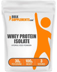 BULKSUPPLEMENTS.COM Whey Protein Isolate Powder - 100g