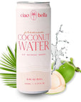 ciao bella Premium Coconut Water AllNatural Hydration NonGMO One Simple Ingredient 1115 Fl Oz Pack of 12