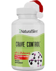 NaturalSlim Crave Control Appetite and Craving Suppressant Supplement - Natural Hunger Suppressant with L glutamine & Thiamine B Complex for Energy & Metabolism Booster - 180 Capsules