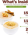 BariWise Instant Protein Oatmeal Maple  Brown Sugar No Sugar Gluten Free Low Carb 7ct