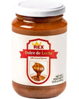 Rex Dulce de Leche Milk Caramel Spread 158 oz Pack of 2  NONGMO  Imported from Spain