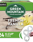 nandafer Coffee Roasters French Vanilla Bundle with coffee stencils SingleServe Keurig KCup Pods Flavored Light Roast Coffee 1 box 24 count ct pods  Bonus coffee stencils latte art