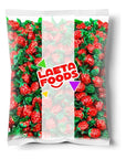 Strawberry Filled Bon Bons Hard Candy Individually Wrapped 2 Pound Bag  Approx 170 Count