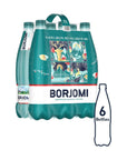 Borjomi Sparkling Natural Mineral Water Plastic Bottles 253 Fl Oz Pack of 6