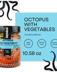 Octopus Antipasto in oil1058 oz Premium Imported Octopus Tentacles SeafoodSalad Mediterranean flavor Product of Italy Renna