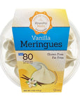 Krunchy Melts Original Meringue Cookies  Vanilla Flavor  Only 80 Calories Per Serving  Fat Free Gluten Free Dairy Free 4 Oz