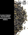 Tribal Trail Organic Green Tea Bags 30 count  212 oz  Darjeeling Tea Second Flush  USDA Organic  NonGMO  Artisanal Tea from Himalayas