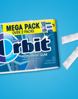 Orbit Peppermint Sugar Free Chewing Gum  321 Oz 30 Count Pack of 6