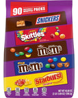 Mars M&M'S Milk Chocolate 45.69 oz, 90 Pieces Bag