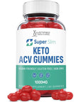 Justified Laboratories Super Slim Keto ACV Gummies 1000MG  - 60 Gummys