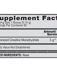 BSN Micronized Creatine Monohydrate Powder, Unflavored, 2 Months Supply-60 Servings, 10.9 ounce