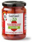 Cosi Come Datterino Red Tomatoes Unpeeled in Water Datterini Tomatoes in water 12354 oz 350 g lowacid No additives no preservatives 100 Natural NonGMO Product of Italy