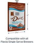 Dove A117 Dove Hot Chocolate Single Servings 72CT Chocolate