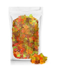 GemZero SugarFree Gummy Bears 3D Candy Assorted Fruit Flavors 15Pound Pack