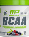 Musclepharm BCAA Powder Blue Raspberry Flavor - 30 Servings