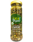 IOS Organic NonPareil Capers in Sea Salt USDA Organic Vegan NonGMO 4Oz 1Pack