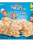 Rice Krispies Treats Mini Squares  Sweet Crispy Marshmallow Cereal Kids Snack Individually Wrapped  Birthday Classroom Party Gift Basket  Muchai Bag 60 Original Crispy Fun Size Bars