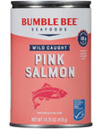 Bumble Bee Canned Pink Salmon 1475 oz Can  Premium Wild Caught Salmon  18g Protein per Serving  MSC Certified Sustainable Seafood NonGMO Gluten Free Kosher