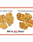 Brittle Brothers Peanut Brittle  16 oz Box  Voted 14xs more Nuts  Gift Set Cashew Pecan Bacon Corporate Christmas Mother Father Chocolate