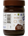 Peanut Butter  Co Hazelnut Spread Dark Chocolatey Hazelnut Gluten Free  NonGMO 13 Oz Pack of 6