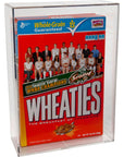 BallQube Cereal Box Display Case Square Clear 18 Ounce Wheaties Box Display Holder Memorabilia Display Case  Storage Sports