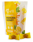 PRI Manuka Honey  Lemon Nuggets Sweet and All Natural Hard Candy Treat 35oz