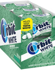 ORBIT White Sweet Mint Sugar Free Gum 6 Pack