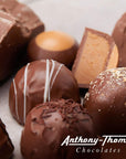 Anthony Thomas Great Tasting Peanut Butter  Milk Chocolate Buckeyes in Regular Box Deliciously Delightful Snacks 24 Count