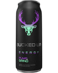 Bucked Up Energy Drink 300mg Pump N Grind 12 CT