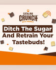 Catalina Crunch Keto Cereal | Low Carb, Zero Sugar, Gluten & Grain Free, Fiber | Keto Snacks, Vegan Snacks, Protein Breakfast Cereal & Snack | Keto Friendly Foods (Chocolate Banana (Pack of 4))