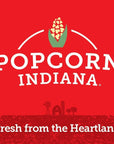 Popcorn Indiana Drizzlecorn Black  White 6 Ounce Bag Pack of 6