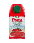 Pomì Tomato Sauce - Made from 100% Fresh Italian Tomatoes - 17.64oz Carton (Pack of 12)