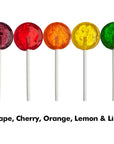 Lollipops Individually Wrapped  5 Pounds  Classic Flat Lollipops for Kids  Round Lolly Pops  Assorted Fruit Flavors Lolipops  Lollipop Candy Suckers  Bulk Parade Lollipops