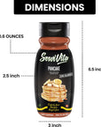 Sugar Free Pancake Syrup Zero Calories and Fat Free 106 FL OZ  No Sugar Pancake Syrup Dessert Topping GlutenFree NonGMO Vegan and Keto Friendly  ServiVita