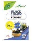 Black Cumin Seed Powder 250G  ECO NAVA Brand  HIGH Protein ADD to Salads Cereals Fruit Strips JUICES and Baking Recipes Black Cumin Powder 85 Ounce