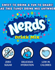 Nerds Sugar Free Variety Pack Strawberry Grape and Cherry Drink Mixes on the Go 30 sticks  Pack of 2 60 sticks in total