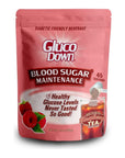 GLUCODOWN, Maintain Healthy Blood Sugar, Delicious Raspberry Tea Mix, Diabetic Friendly, 45 Servings