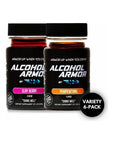 Alcohol Armor Rapid Recovery Pre-Drinking Shot - Boosts Hydration & Electrolytes - Essential for Vacation, Festivals, Bachelorette Parties - Great Taste, Caffeine-Free, Vegan - TSA-Approved