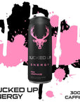 Bucked Up Energy Drink 300mg Pink Lemonade 12 CT