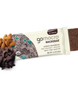 GoMacro MacroBar Organic Vegan Protein Bars - Dark Chocolate + Almonds (2.3 Ounce Bars, 12 Count)