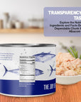 Dependable Food White Albacore Tuna in Water  Bulk 665 oz Can Wild Caught Dolphin Safe Low Mercury  Kosher Certified