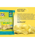 Good Health Kettle Style Potato Chips, Avocado Oil, Sea Salt, 1 oz. Bag, 30 Pack - Gluten Free, Crunchy Chips Cooked in 100% Avocado Oil, Great for Lunches or Snacking on the Go