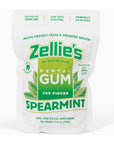 Zellies  100 Xylitol Sugar Free Spearmint Chewing Gum  Spearmint Flavor 240 Count  Pack of 1