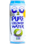 C2O The Original Coconut Water wNutrients  Electrolytes Rejuvenating PlantBased Hydration the Original 175oz cans 12Pack