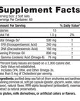 Nordic Naturals Omega Woman, Lemon - 120 Soft Gels - 500 mg Omega-3 + 800 mg Evening Primrose Oil - Healthy Skin, Hormonal Balance, Optimal Wellness - Non-GMO - 60 Servings